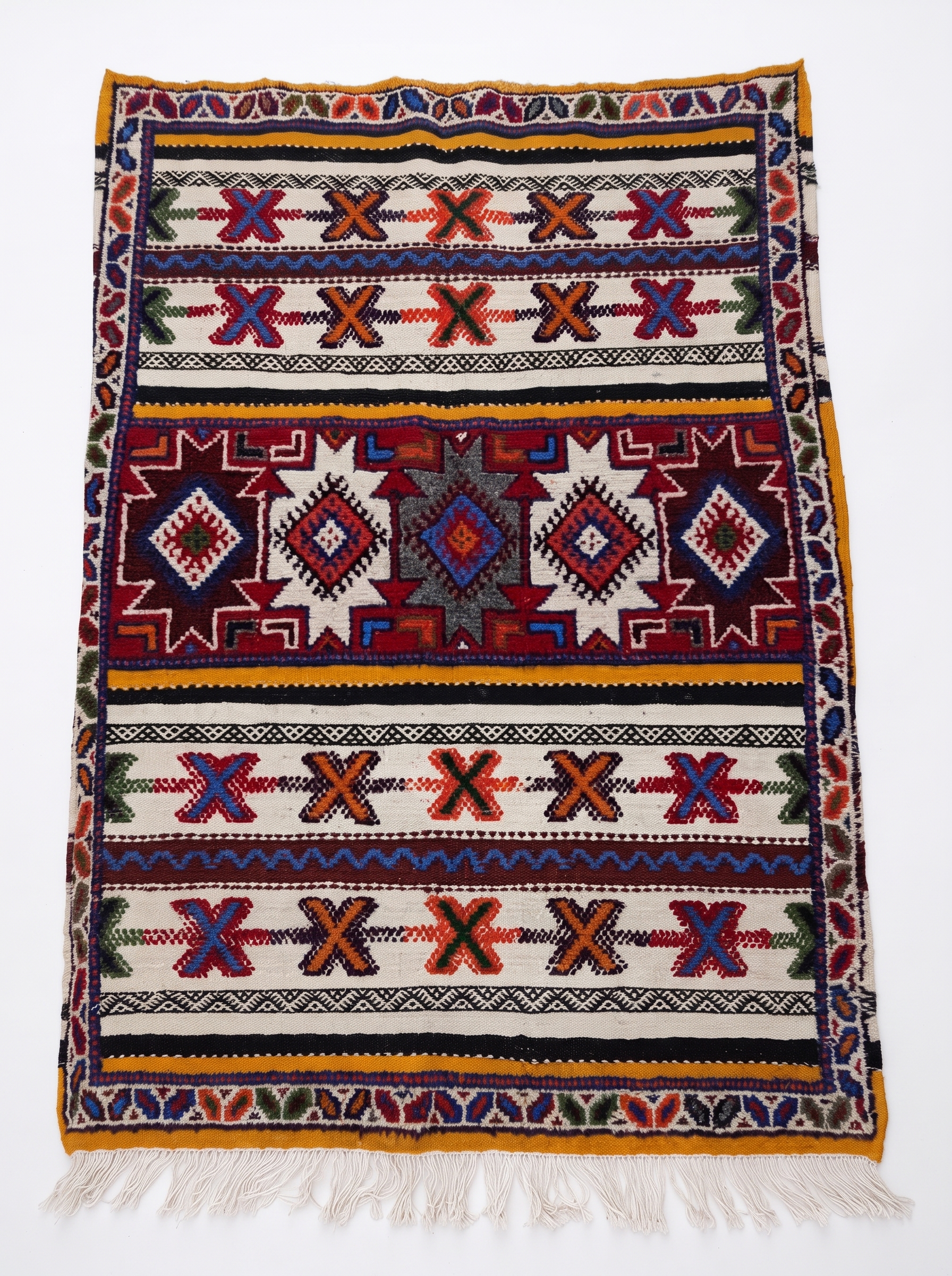 Tapis berbère marocain Glaoui fait main - vue 2