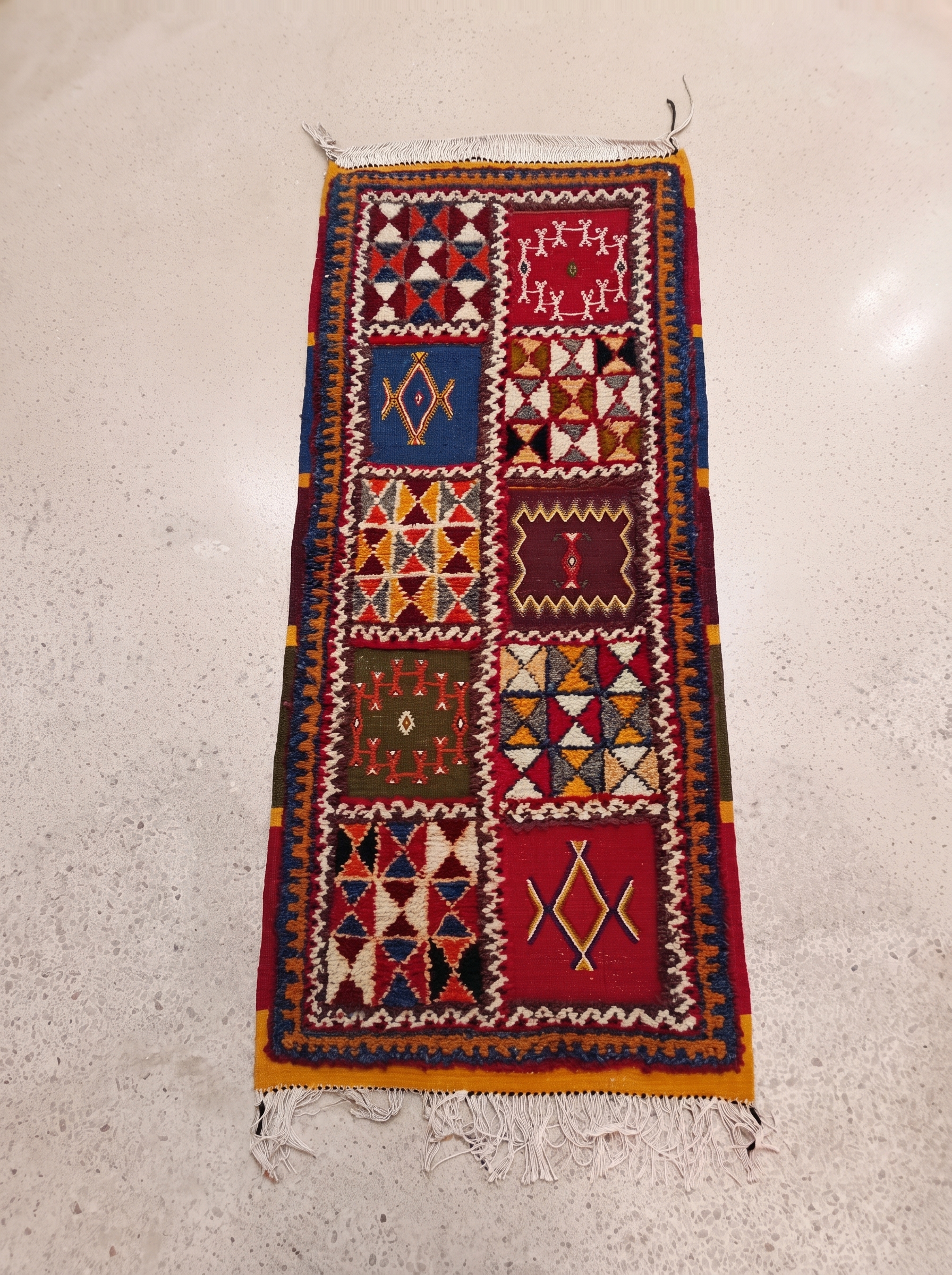 Tapis berbère marocain Mouzaïk fait main - vue 3